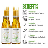 ShinyHair Growth Oil Enriched With Real Herbs 110ml (Pack of 2)