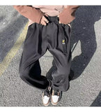 Men's Loose Korean Pants - Wide Leg Casual Style